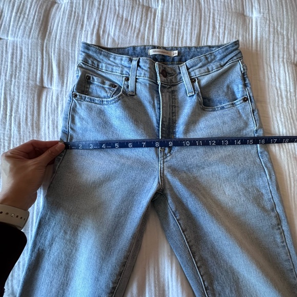 Levi's Blue Boot Cut Jeans - Picture 4 of 10